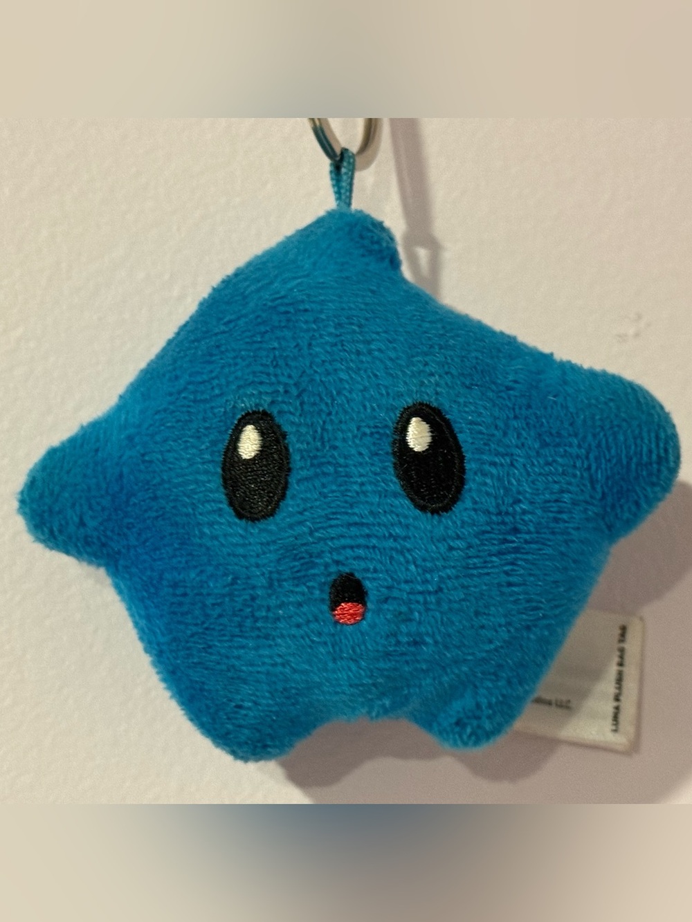 Mario Blue Luma Plush Keychain